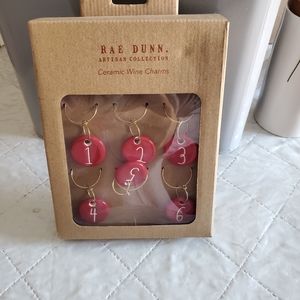 Rae dunn ceramic wine charms